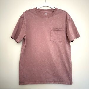 🔹DSG Men's Washed Pink Short Sleeve Tee